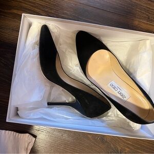 Jimmy Choo Black Suede Mitchel heels